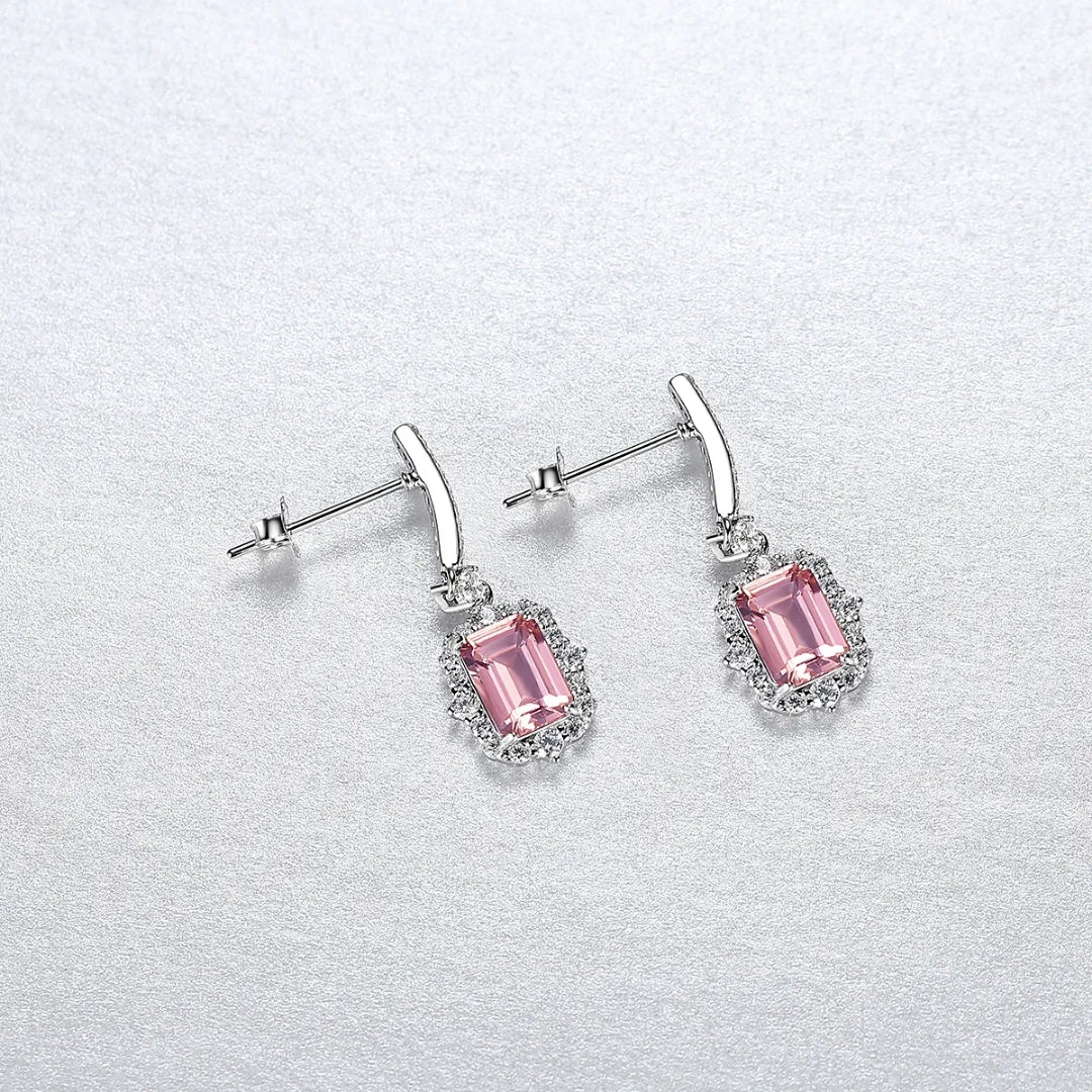 Xenium Dainty Charmantes boucles d'oreilles roses