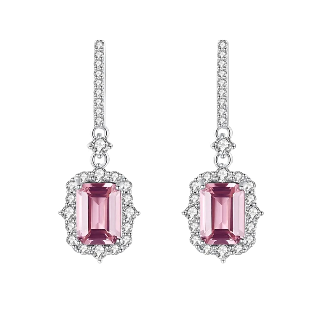 Xenium Dainty Charmantes boucles d'oreilles roses