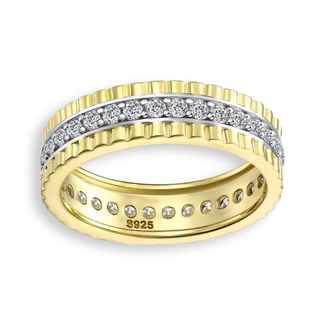 Xenium Golden Shimmer Ring