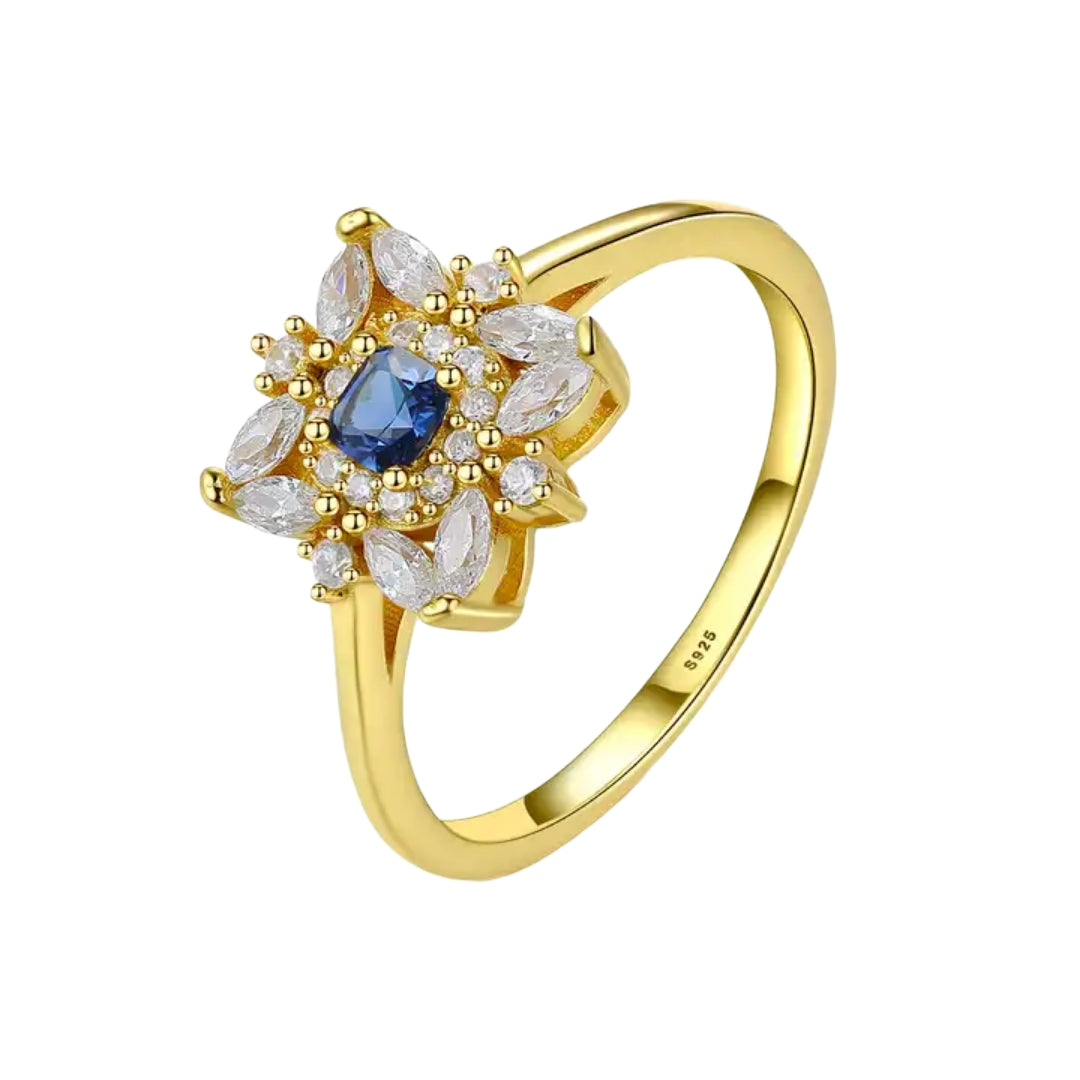 Xenium Dainty Sapphire Ring