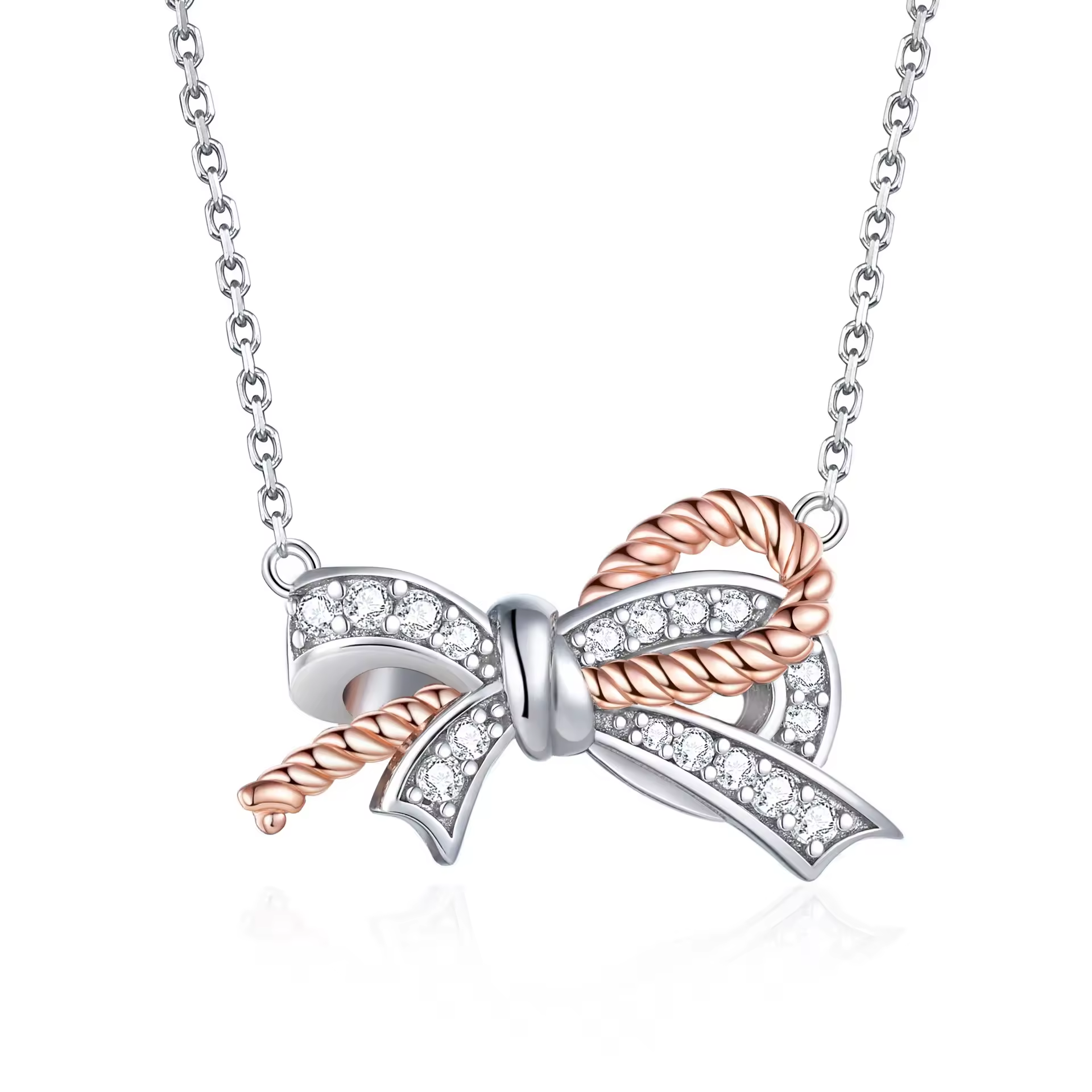 Xenium Timeless Bowknot Necklace