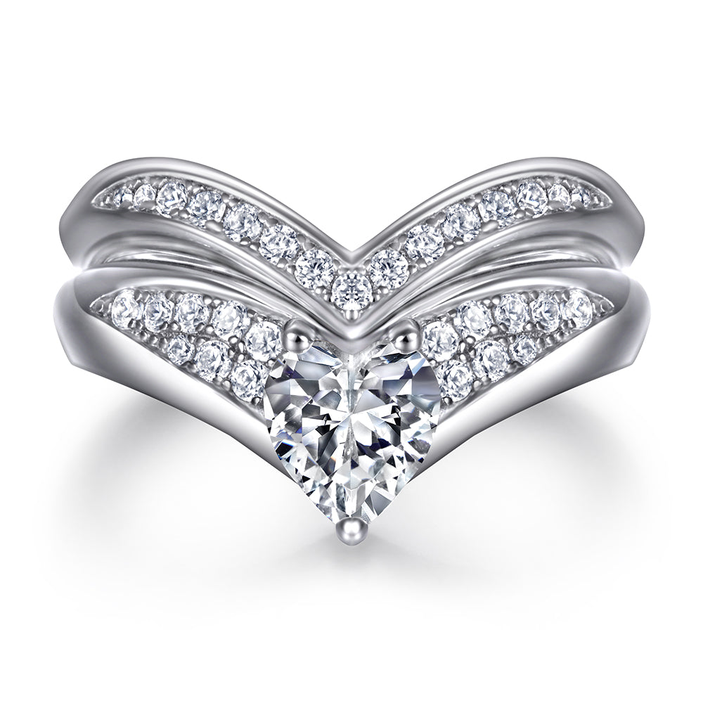 Xenium Sacred Love Ring Set