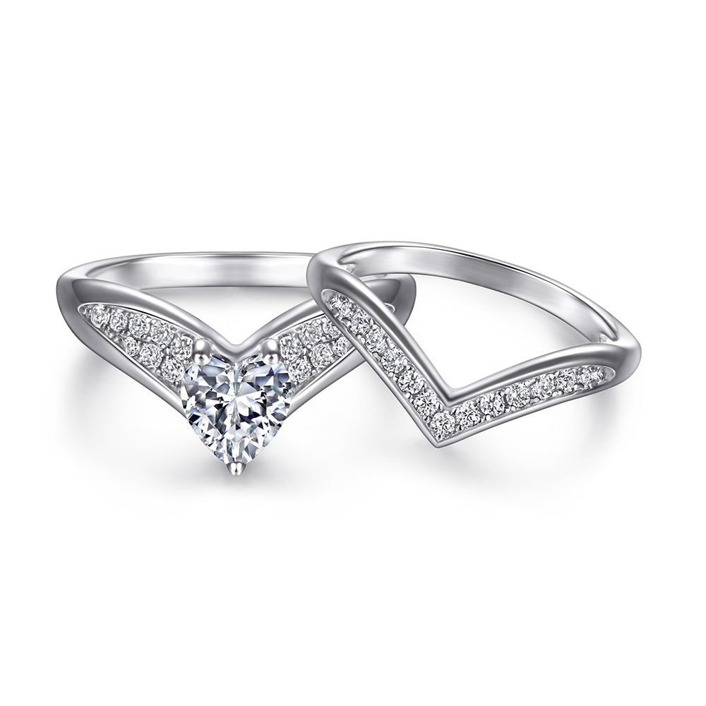 Xenium Sacred Love Ring Set