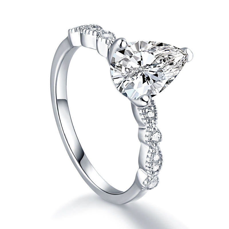 Bague en forme de larme tendance Xenium