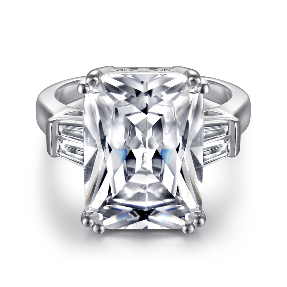 Bague réflexion diamant blanc Xenium