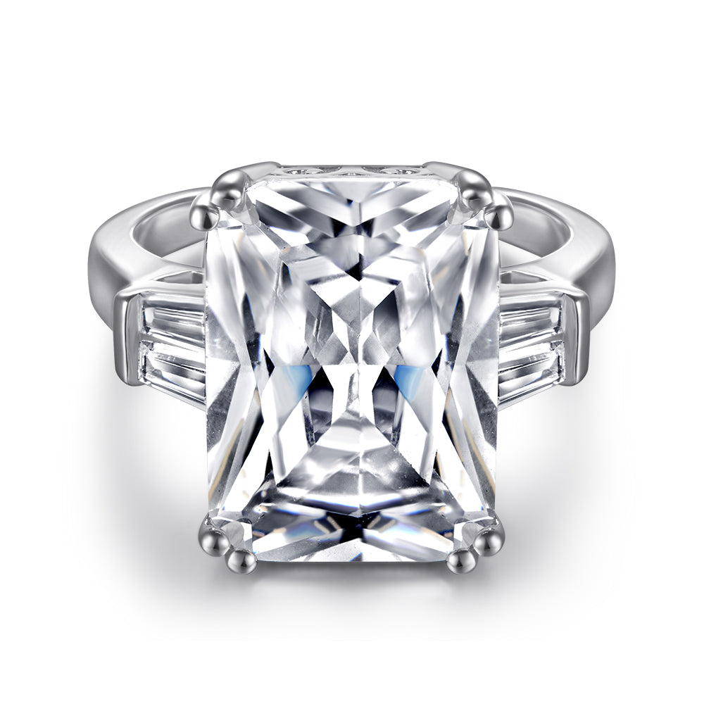 Xenium White Diamond Reflection Ring