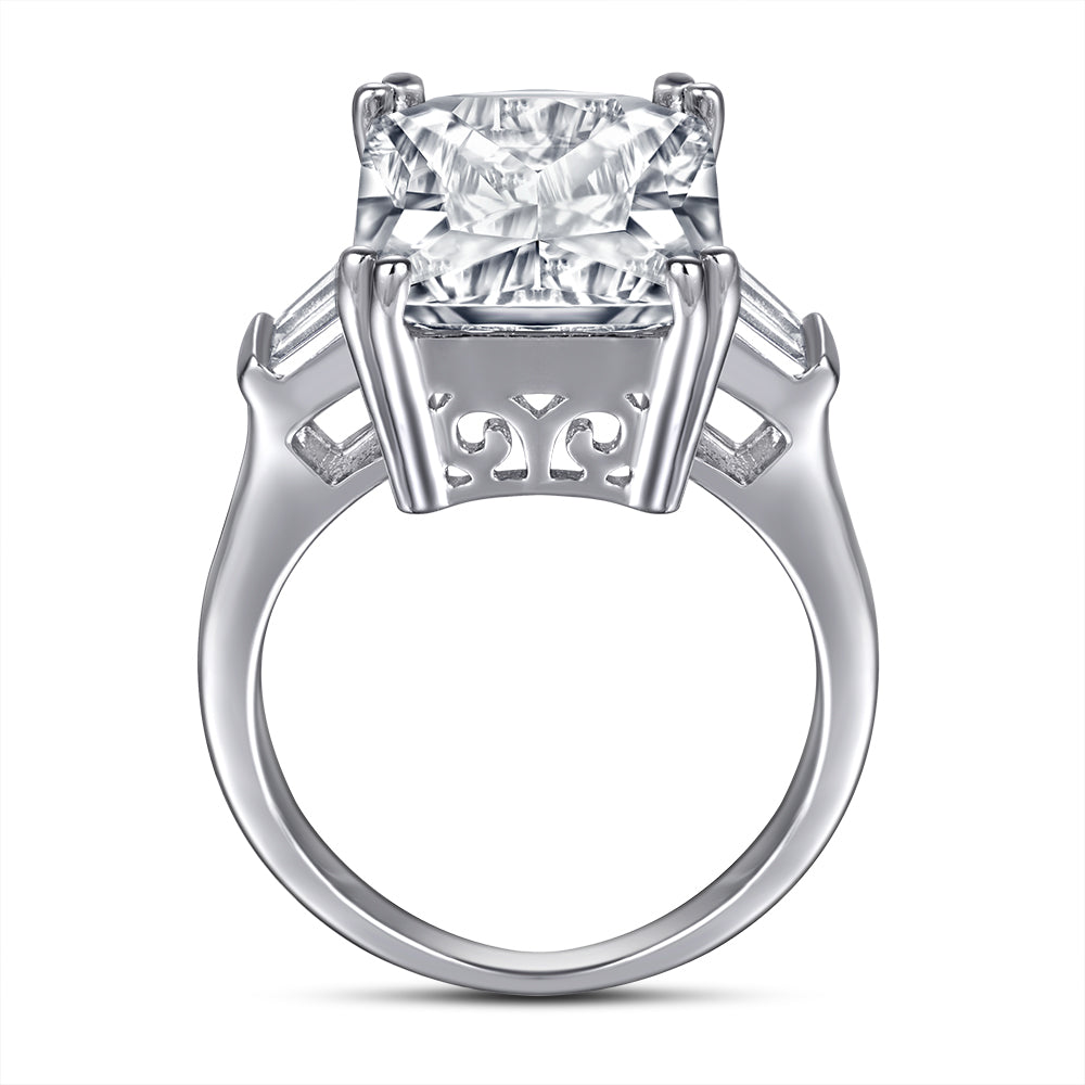 Bague réflexion diamant blanc Xenium