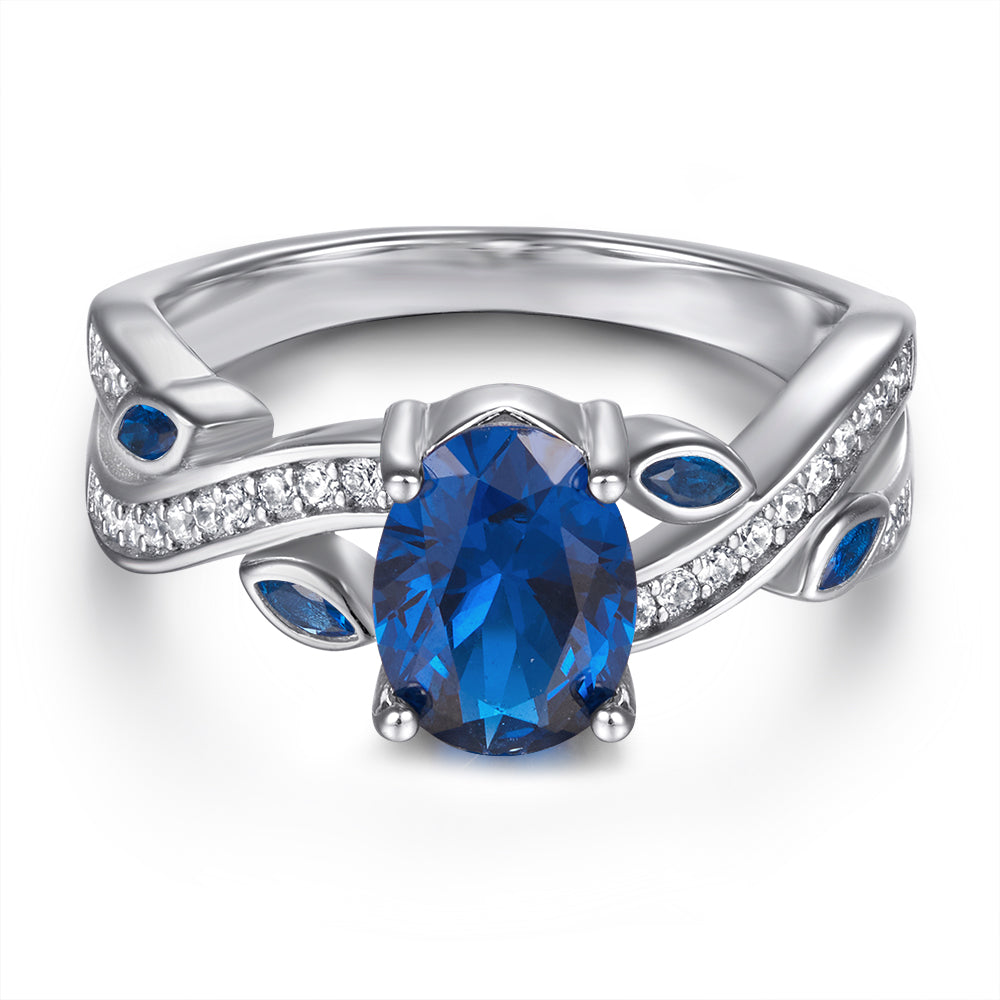 Xenium Azure Rose Ring