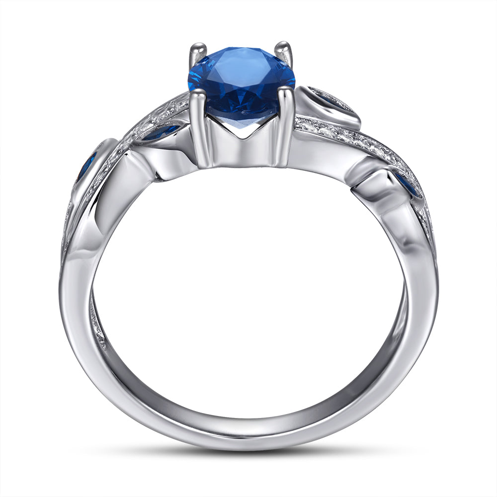 Xenium Azure Rose Ring