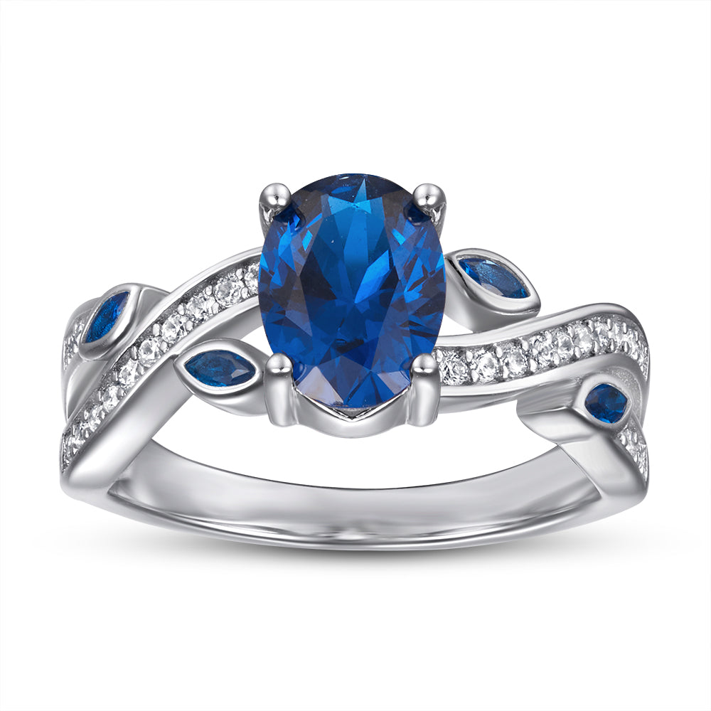 Xenium Azure Rose Ring