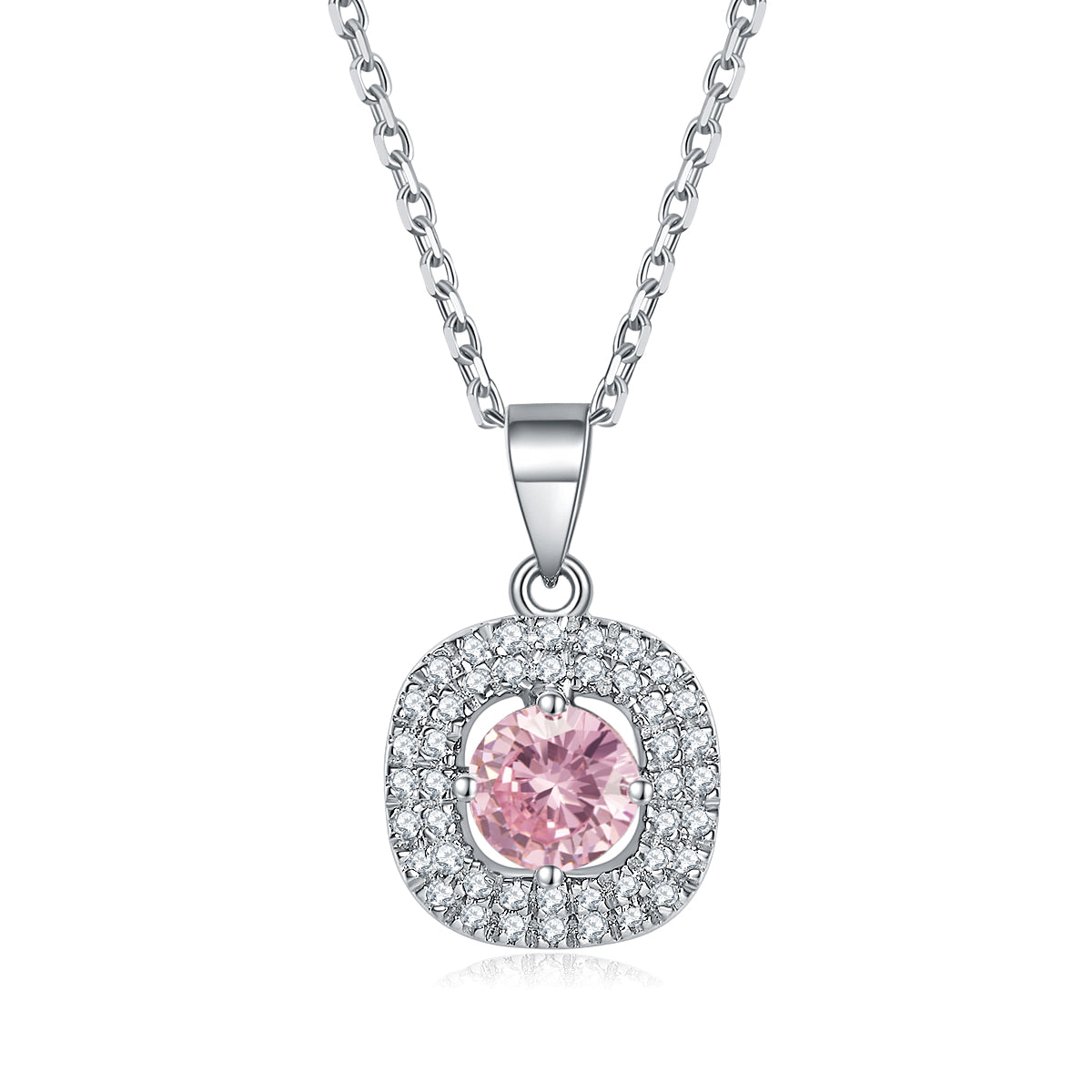 Ensemble de bijoux rose Halo Xenium