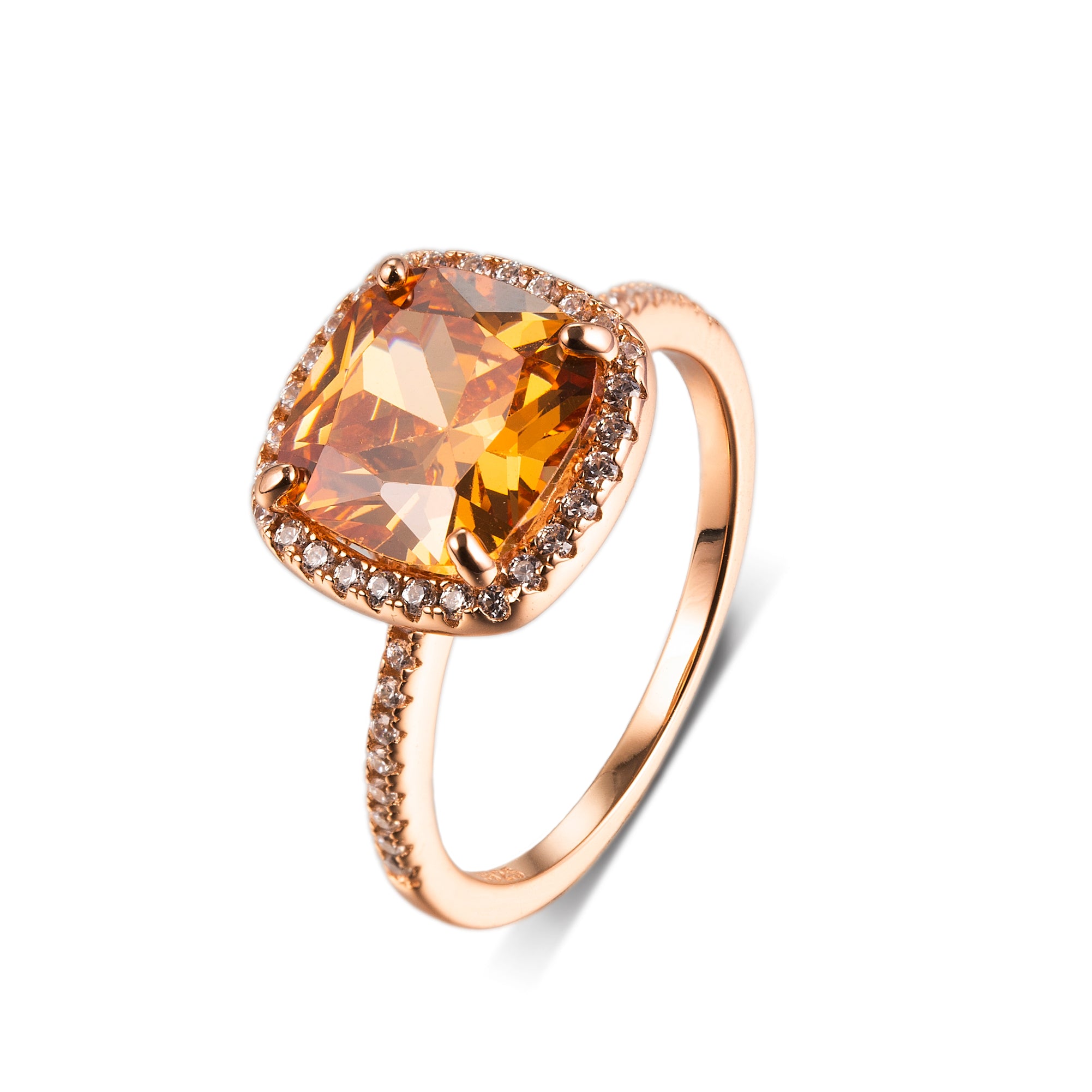 Xenium Princess Halo Ring