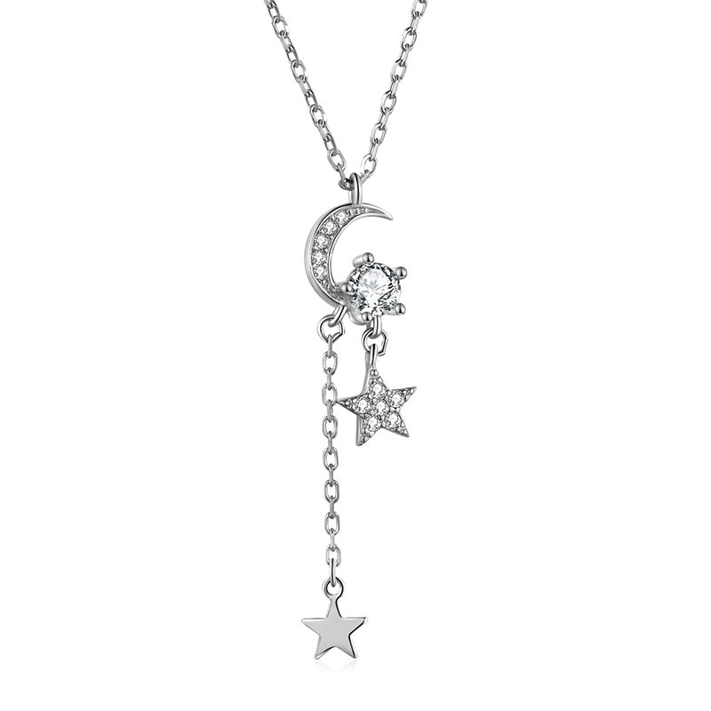 Collier Xenium Croissant de Lune & Étoile
