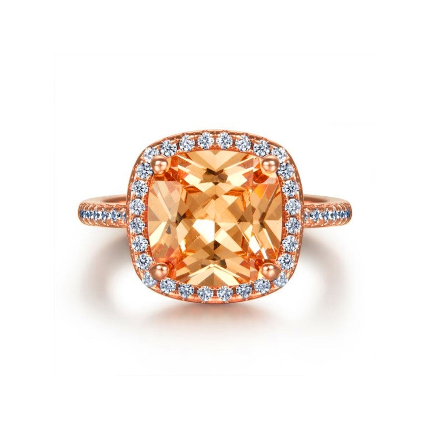 Xenium Princess Halo Ring