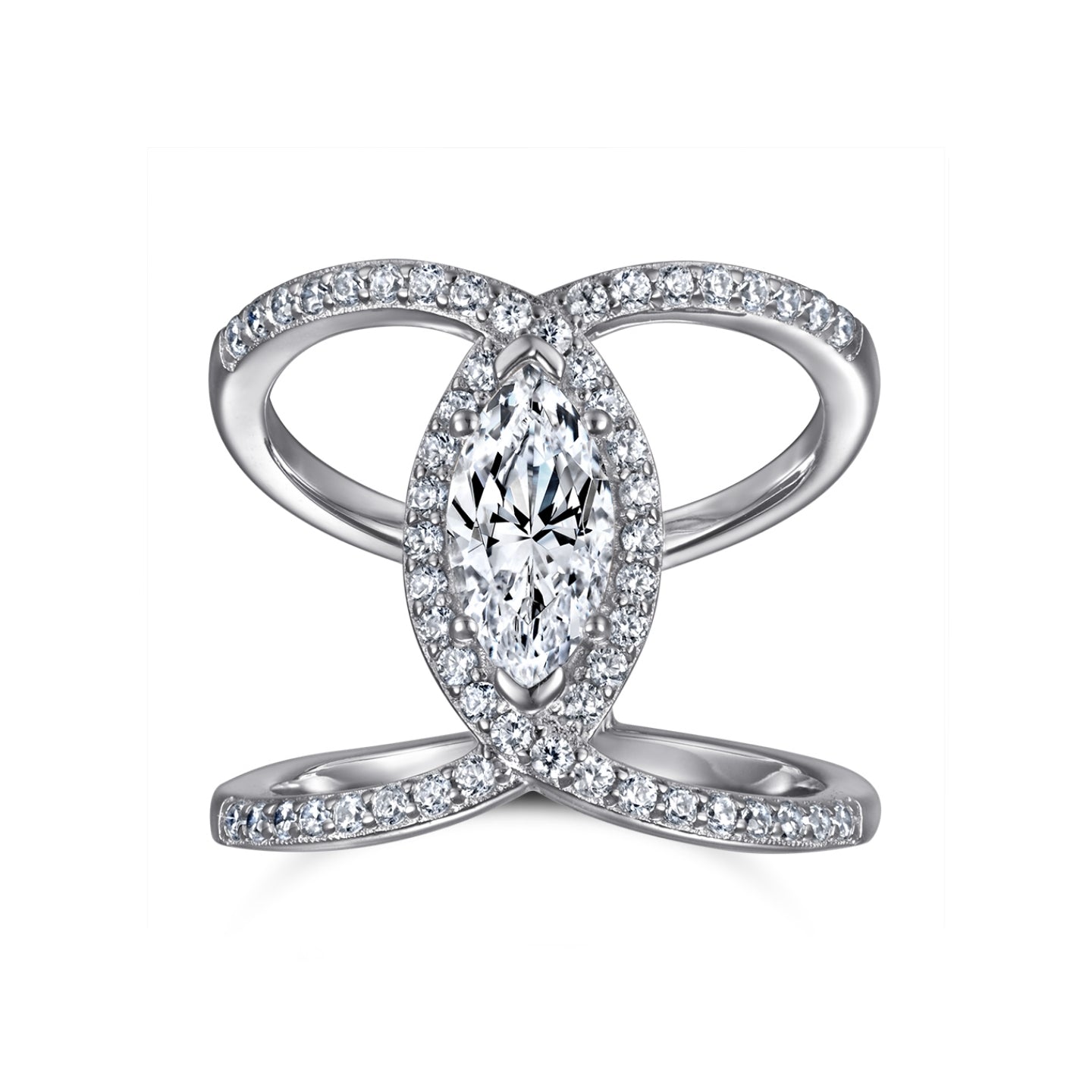 Xenium Marquise Convergence Ring