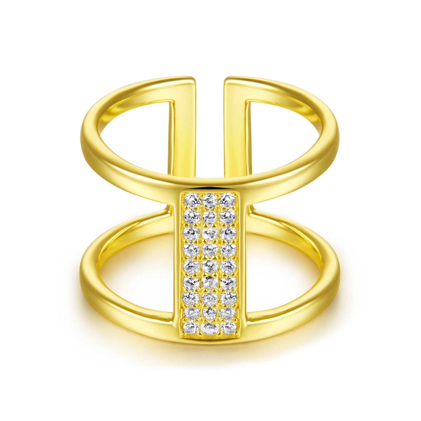 Bague Manchette Ouverte Xenium