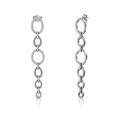 Xenium Glam Chain Link Earrings
