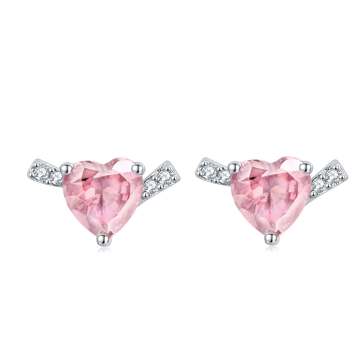 Ensemble de bijoux romantique rose Xenium