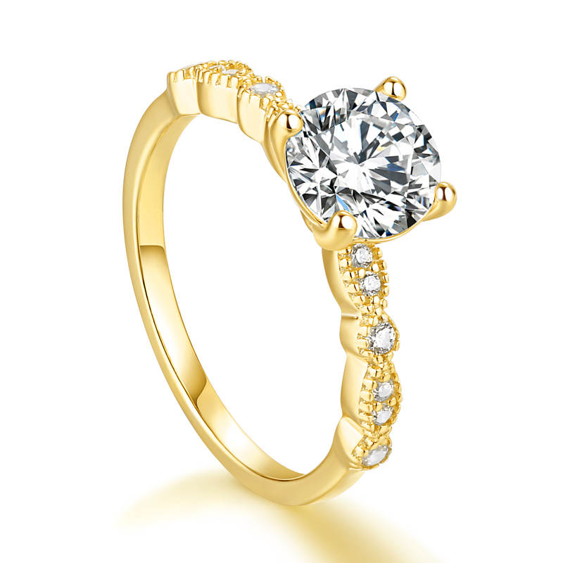 Xenium Trendy Round Cut Ring